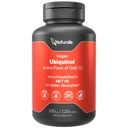 Naturalis Ubichinol 100mg Active CoQ-10 Emulsified in MCT Oil for Better Absorbtion 