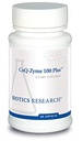 BIOTICS Research Coq Zyme 100 Plus 100 mg Emulsified Co Q10, vysoká absorpcia, pridané B- Complex vitamíny, zdravie srdca, zdravé energetické hladiny 60 kapsúl