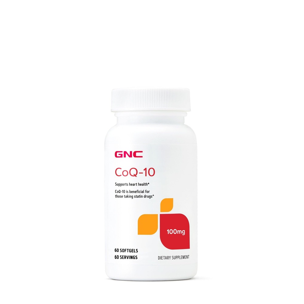 GNC CoQ10 100mg doplnok, podporuje zdravie srdca, 60 Servis