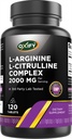 Oxify L-Arginín L-Citrulline Complex 2000 mg Per Serving 120 Tablets