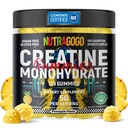 NSF Certified Creatin Gummy - Monohydrát kreatínu Gummy pre mužov a ženy-5g Kreatín monohydrátu na jedno podávanie - bez cukru,Vegan, Ananás Electrolyte Chews, 135 Počet
