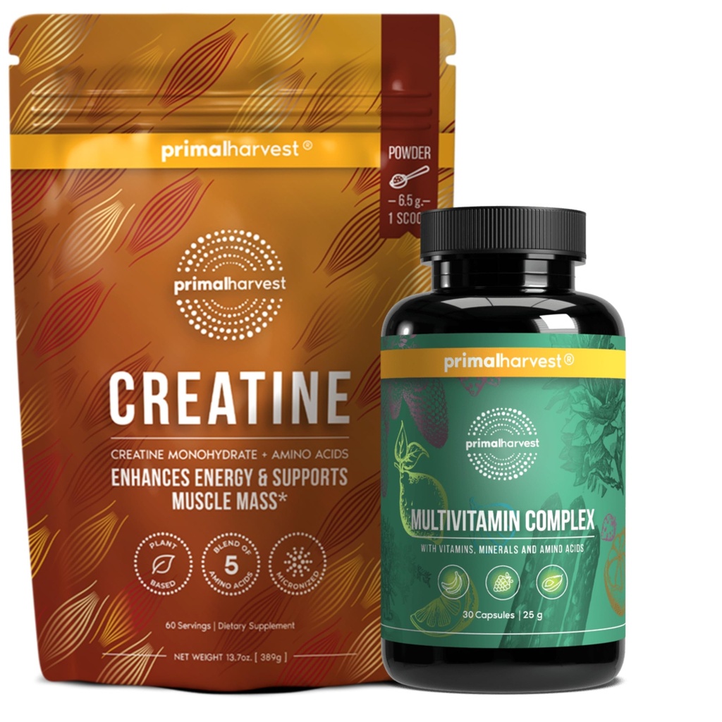 Primal Multivitamín + Primal Creatin Powder Bundle 