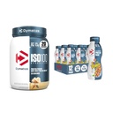 Bundle of Dymatize Performance Protein Shake, Fruity Pebbles (12 balenia) + ISO100 Srvátkový prášok Izolát, gurmán Vanilla (20 porcií)