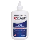 Zymox Otic Enzymatic Solution for Psy and Mačky to Soothe Ear Infections with 1% Hydrokortizón for Itch Relief, 8oz