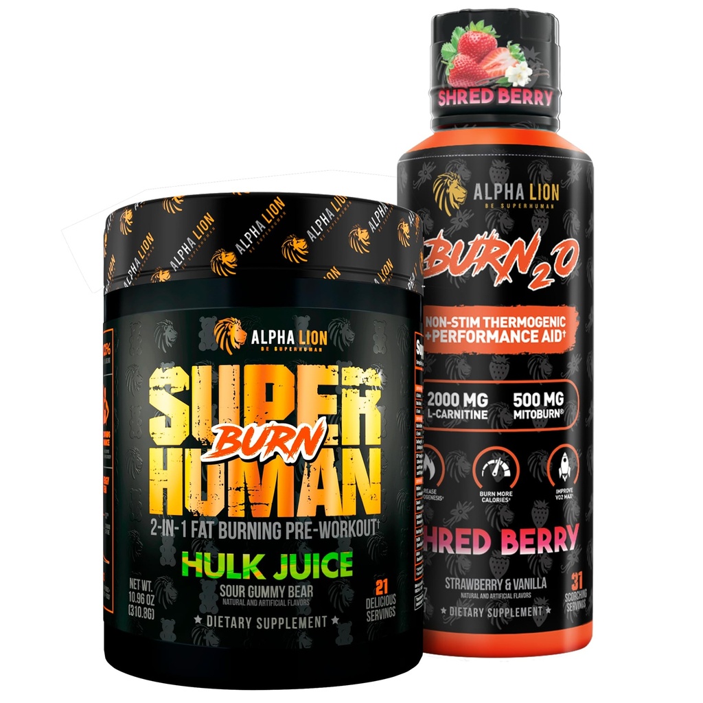 ALPHA LION Stubborn Fat Loss Stack 