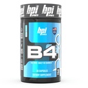 BPI športové Nite spáliť nočné spaľovač tuku & B4 Extra-silný spaľovač tukov Kapsule Bundle - 60 Servisov