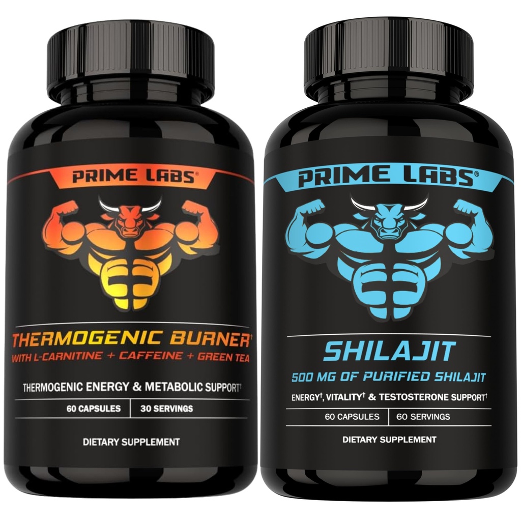 Prime Labs Thermogenic Burner + Shilajit Kapsule