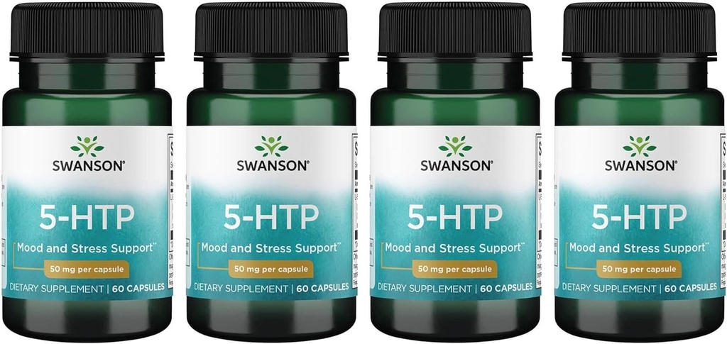 Swanson Amino Acid 5- Htp 50 Milligrams 60 Kapsule (4 balenia)