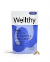 Wellthy Night Time Thermogenic - Vitamín B6, Ashwagandha & Melatonin - Nighttime Thermogenic pre ženy - Belly Thermogenic - Prírodné doplnky chudnutie pre ženy, 60ct