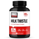 Force Factor Milk Thitle Pečeň Podpora Formula s púpava koreňov a artičoky, 300mg Silymarin Milk Thistle Supplement for Pečeň zdravie a pečeň Detox, 100 Rastlinné kapsule