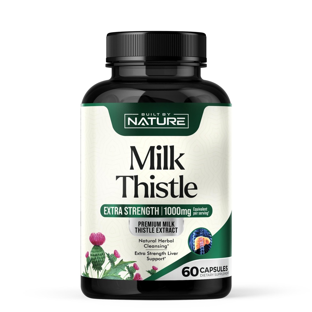 Postavený prírodným mliekom Pečeň Detox Supplement s Silymarin extraktom a púpavkovým koreňom