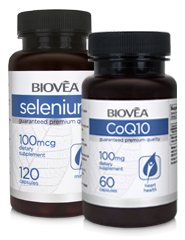 Balenie s hodnotou BIOVEA koenzýmu Q10 a selénu