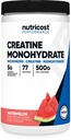 Nutricost monohydrát kreatinového prášku (Watermelon, 500 gram) - Micronized Creatine Supplement - Vegan, Non-GMO, Gluten Free