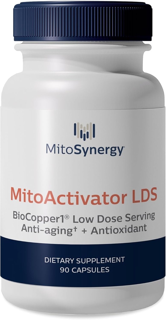 MitoActivator BioCopper1 Cu1 (Cunermuspir) LDS - podávanie nízkej dávky 0,1 mg biodostupnej medi - Imunitná podpora pre citlivých užívateľov na minimalizovanie Herxheimerovej reakcie
