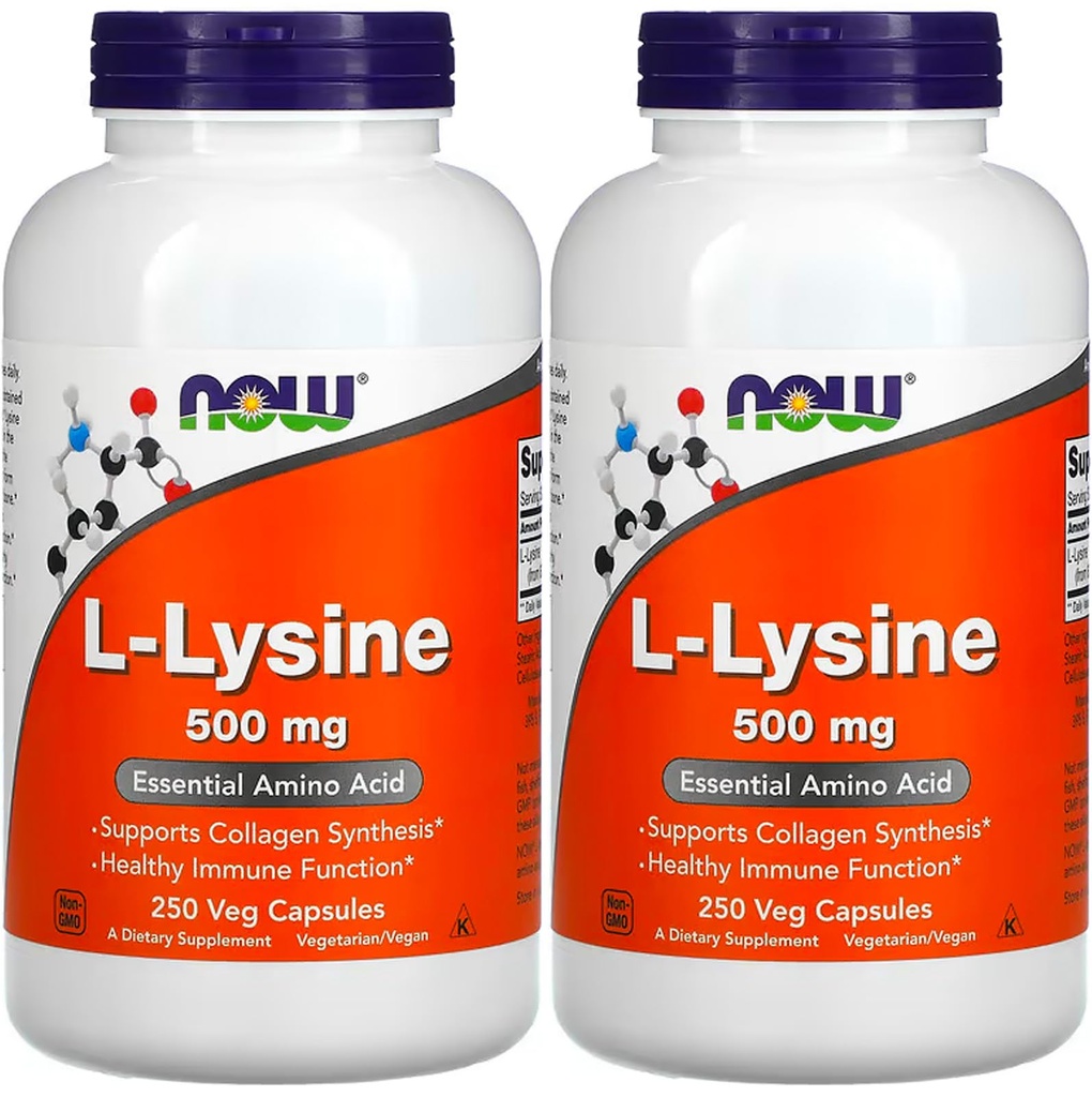 Potraviny L-lyzín 500 mg, 250 kapsúl (dávka 2)