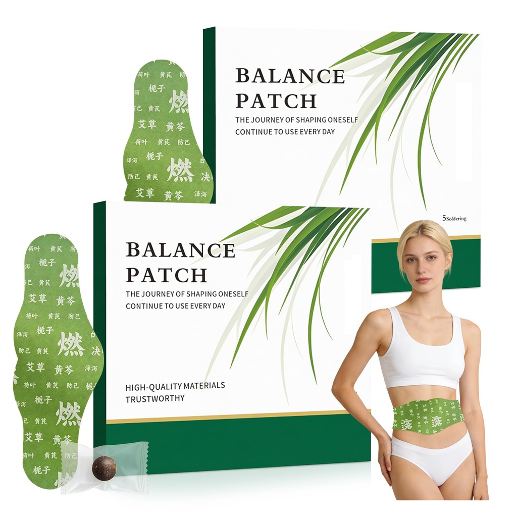 Bylinné Patch Pad Balance, Mugwort Bylinné Navel Patches (2 Box 10Piece)