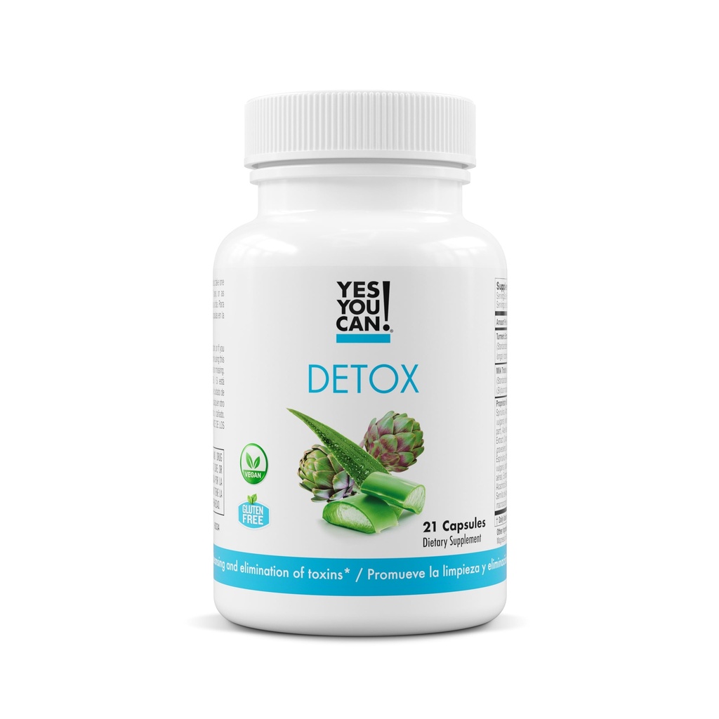Yes You Can! Natural Detox Pills - Diuretic Cleanse with Electrolytes & Vitamins - Helps with Water Retention - Gluten-Free, 21 Capsules