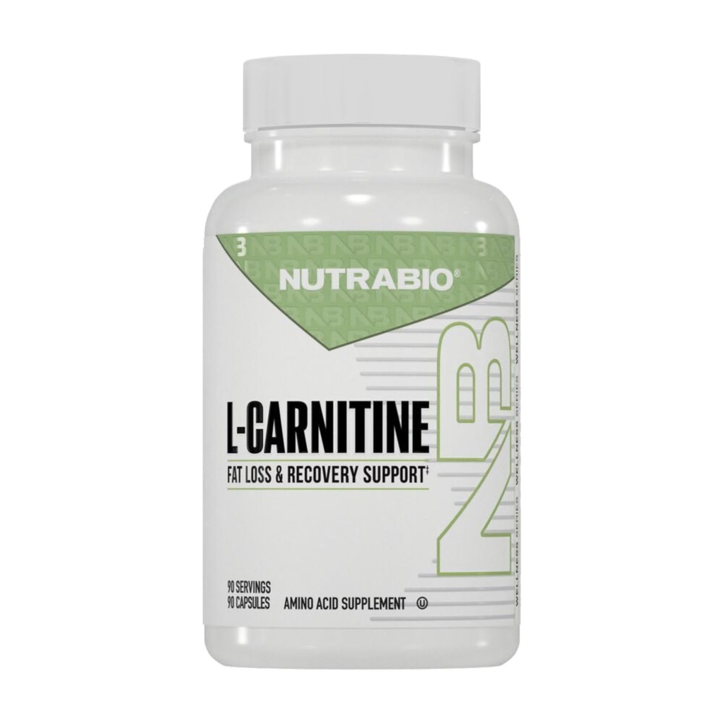 NutraBio L-karnitín Kapsule 