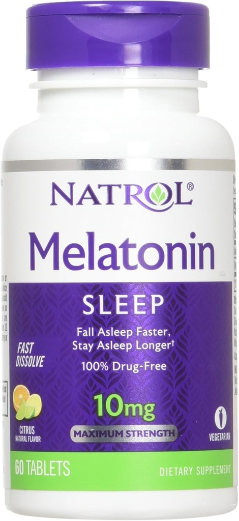 Natrol Melatonin CTRS Pnch 10mg