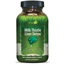 Irwin Naturals Milk Thitle Liver Detox - 60 Liquid Soft-Gels, podporuje zdravie pečene s púpavom, Artičoky, Turmerica a zelená repa koreň - 30 celkom slúži