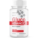 Gluco Advance Capsules, Official Gluco Advance Supplement Pills with All Natural Ingredients, Advanced Formula Supplement with Maximum Strength Premium Vitamins for Women & Men (60 Capsules)