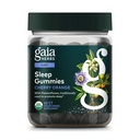Gaia Herbs Sleep Gummies - Sleep Support*- Ashwagandha, Reishi Mushroom & Passionflower - USDA Certified Organic, Non-GMO Project Verified, Gluten Free - Cherry Orange - 40 Vegan Gummies (20 Servings)