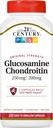 21. storočie Glukozamín/chondroitín, pôvodná sila, 200 Kapsuly sa ľahko prehĺtajú