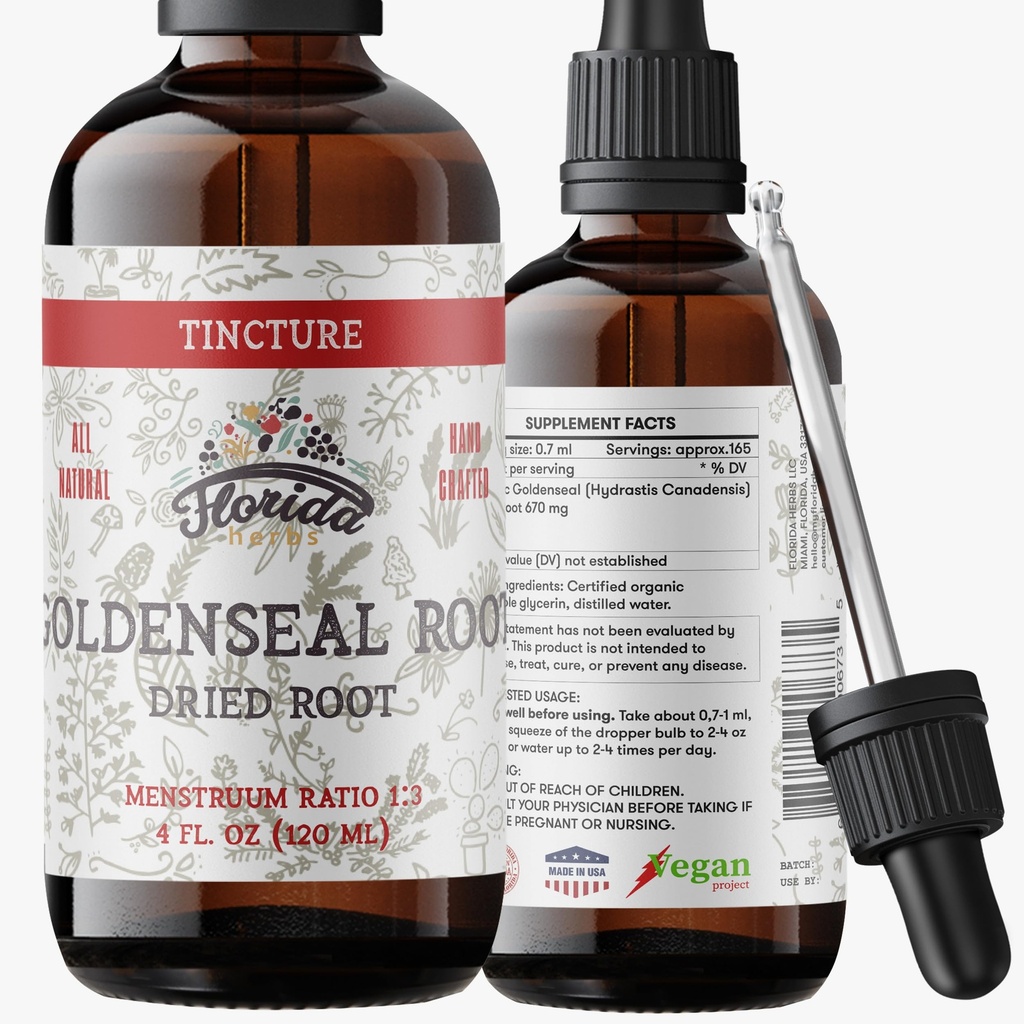 Goldenseal Tinture 4 oz 
