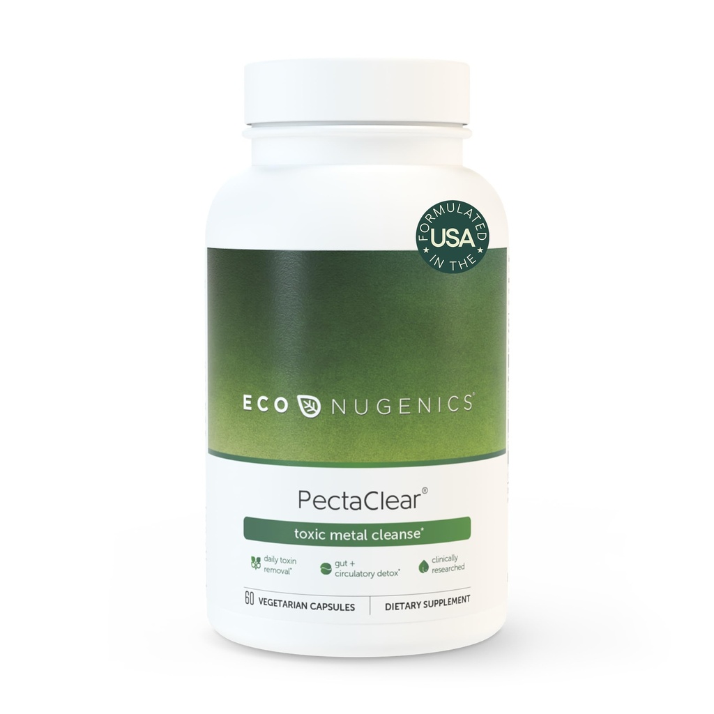 EcoNugenics PectaClear Detox doplnok pre toxické kovové čistiť 