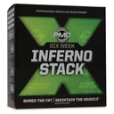 PMD Sports Six Week Inferno Stack - Maximálna sila spaľovač tuku a CLA Omega mastná kyselina stratiť tuk rýchlo a zvýšiť svalový tone - Arsenal X Inferno/120 Tekuté gély, Omega rezy Elite/180 Softgels