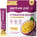 Venture Pal Sugar Free Electrolyte Powder Pakets - Liquid Daily IV Drink Mix for Rapid Hydration & Party Recovery 