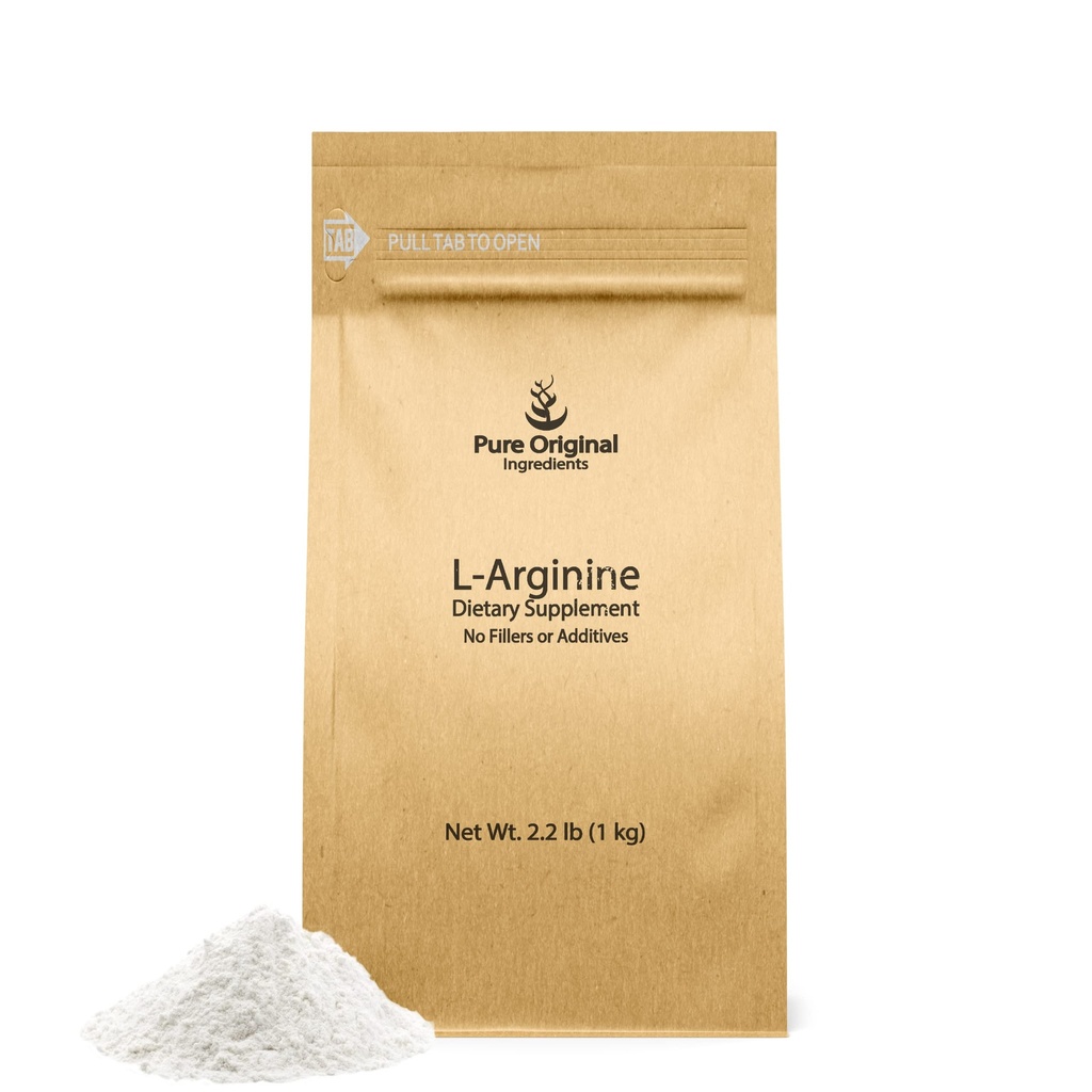 ČISTÉ ORIGINÁLOVÉ SUROVINY L-arginín (2,2 lb) Čistý, bez plnív alebo prísad