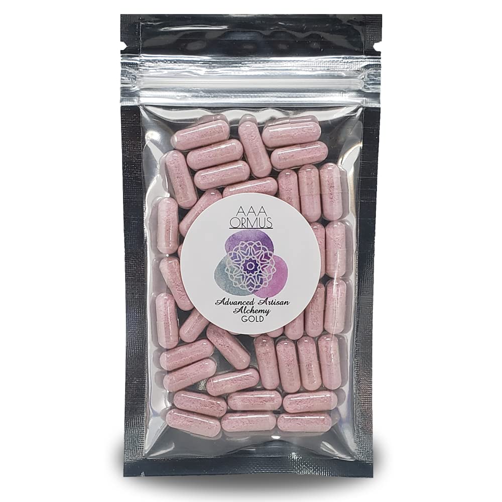 ORMUS Gold - Koloidné zlato Kapsule Vegan - Monoatomic Gold Ormus - Kameň Mudrcov - 45 gróf tašky
