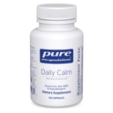 Pure Encapsulations Daily Calm - Vegan Stress & Sleep Support - Obsahuje Ashwagandha, Saffron, GABA & L-Theanine - Non-GMO, Soy-Free & Gluten-Free - 60 Kapsule