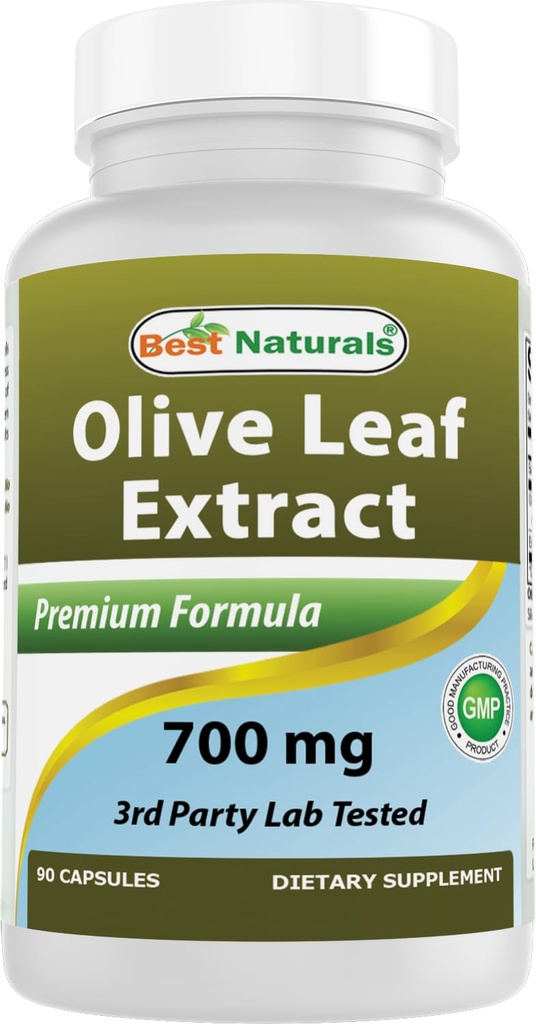 Najlepšie prírodné prírodné Olive Leaf Extract, 700 Mg, 90 Počet