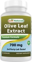 Najlepšie prírodné prírodné Olive Leaf Extract, 700 Mg, 90 Počet