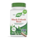 Nature's Way Black Cohosh Root, Traditional Support for Women's Health*, 540 mg per Serving, Non-GMO Project Overené, 100 Kapsule