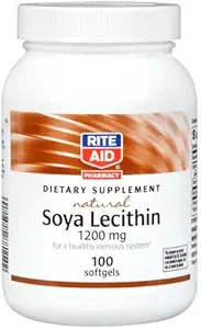 Sójový lecitín, prírodný diétny doplnok, 1200mg 100ea