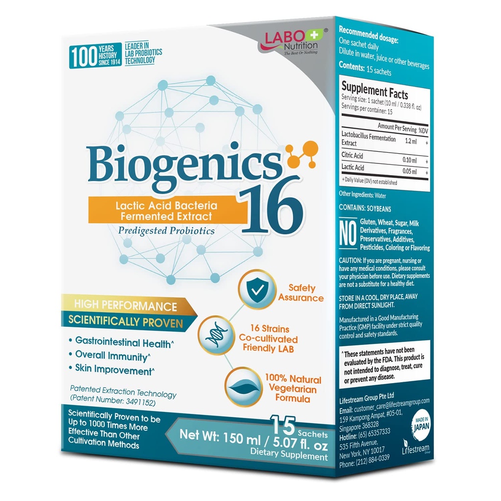 LABO Nutrition Biogénne látky 16