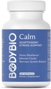 BodyBio Calm - Prírodný stres Relief Blend with Rhodiola, Glycín & Fosfatidylserin - Podpora Relaxácia, Mental Focus & Balanced Cortisol - Non - Drowsy Formula