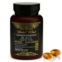 Black Seed Oil Capsules - Cold Pressed 120 Softgels 500mg, Premium Quality Nigella Sativa,100% Pure Black Cumin Seed Oil - Non-GMO (120 Počet - balenie 1 plastová fľaša)