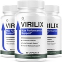 (3 Pack) Virilix Capsules - Virilix Advanced Support Formula Pills All Natural Ingredients Maximum Strength, Daily Premium Vitamins for Overall Health & Wellness Reviews, 180 Capsules for 3 Months