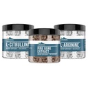 Elements Elements Pine Bark, L-Arginín, & L-Citrulín Kapsula Bundle, 200 Kapsule Každý, Pure & Neriedený, Žiadne doplnkové látky