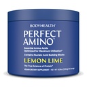 TeloHealth PerfectAmino Powder - BCAA a EAA Powder pre pre a po tréningu - Aminokyselinový nápoj pre mužov a ženy na podporu chudého svalstva a zotavenie - citrónová vápno - 30 porcií