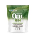 Om Mušroom Superfood Reishi Organic Mushroom Powder, 100 Servírovanie, Organické Adaptogen Powder for Stres Relief and Immune Health