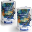 Ultra Human CONSCIOUS1 - Focus Podpora Superfood Blend Vanilla Chai & Rainforest Berry Balíček odrôd