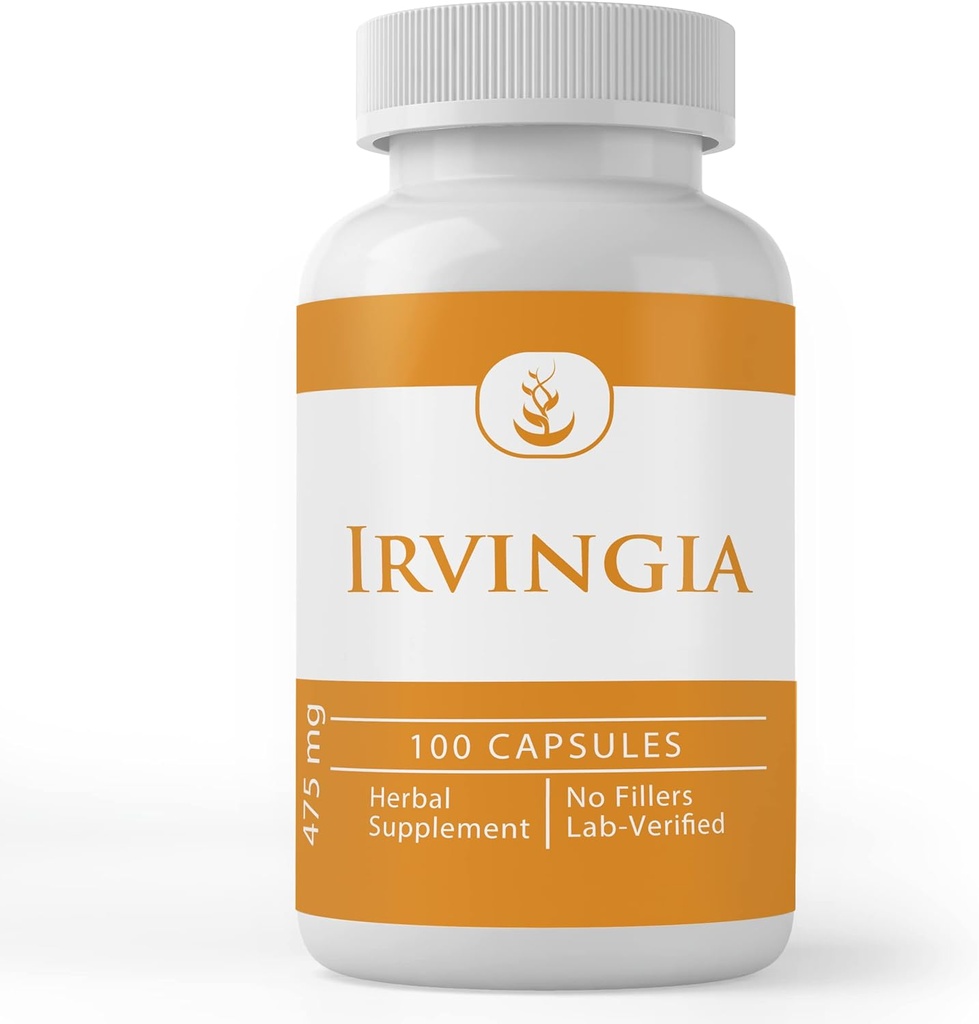PURE ORIGINAL INGREDIENTS Irvingia, (100 Kapsule) Always Pure, No Additives Or Fillers, Lab Overified