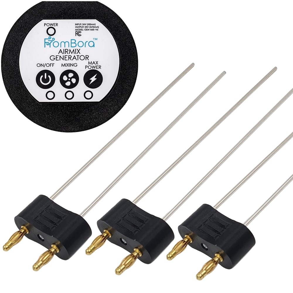 AirMix Koloidný generátor striebra Kit + 3ks 12ga 6" Náhradný strieborný pár