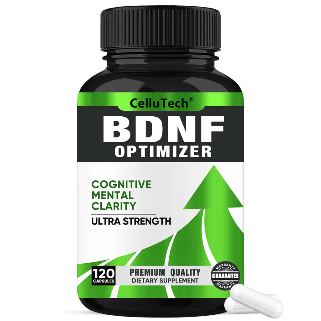 Nootropic Brain Supplement for Memory & Focus Support – Advanced Cognitive Formula for Mental Clarity & Mood Balance with Bacopa Monnieri, Lion's Mane, Alpha GPC & Omega-3 – 120 Capsules